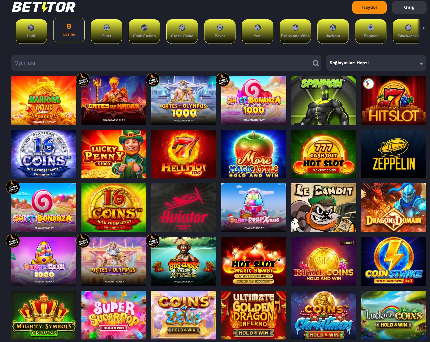 betitor casino & slot